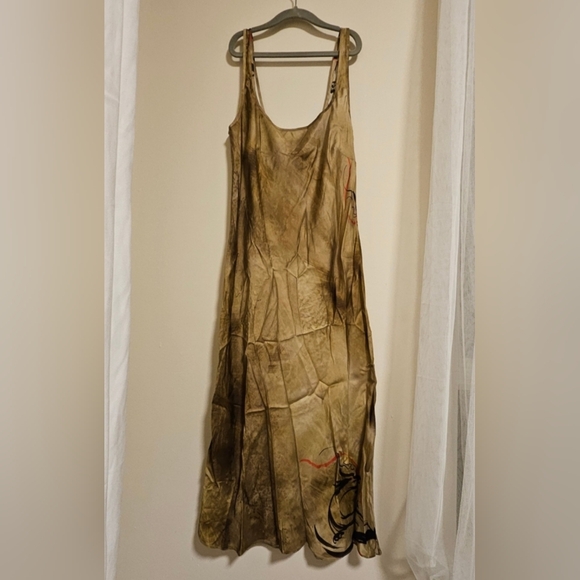 Pretty Asia Region Exclusive Limited Edition Printed Suspender Dress By Zara - Picture 14 of 15